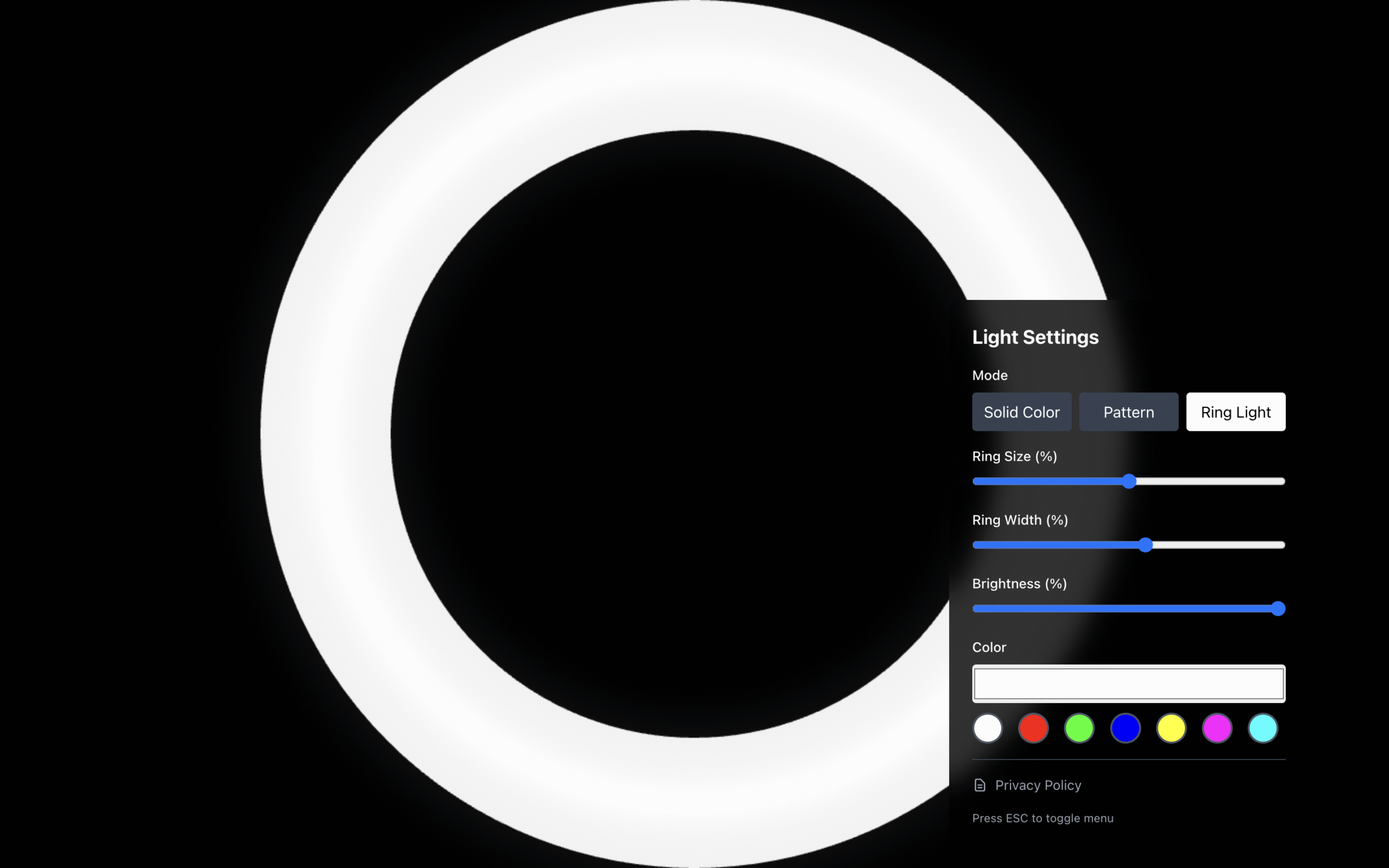 MonitorAsLight – Use Your Monitor as a Soft Light Source